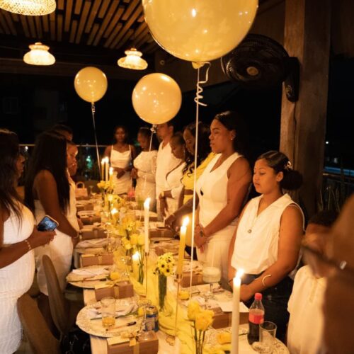 Mesa celebracion